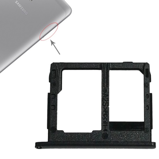 SUPORTE DE CARTÃO PARA SAMSUNG GALAXY TAB 10.1 T510/T515/T517 PRETO